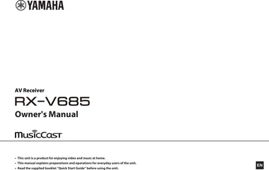 Yamaha RX V685